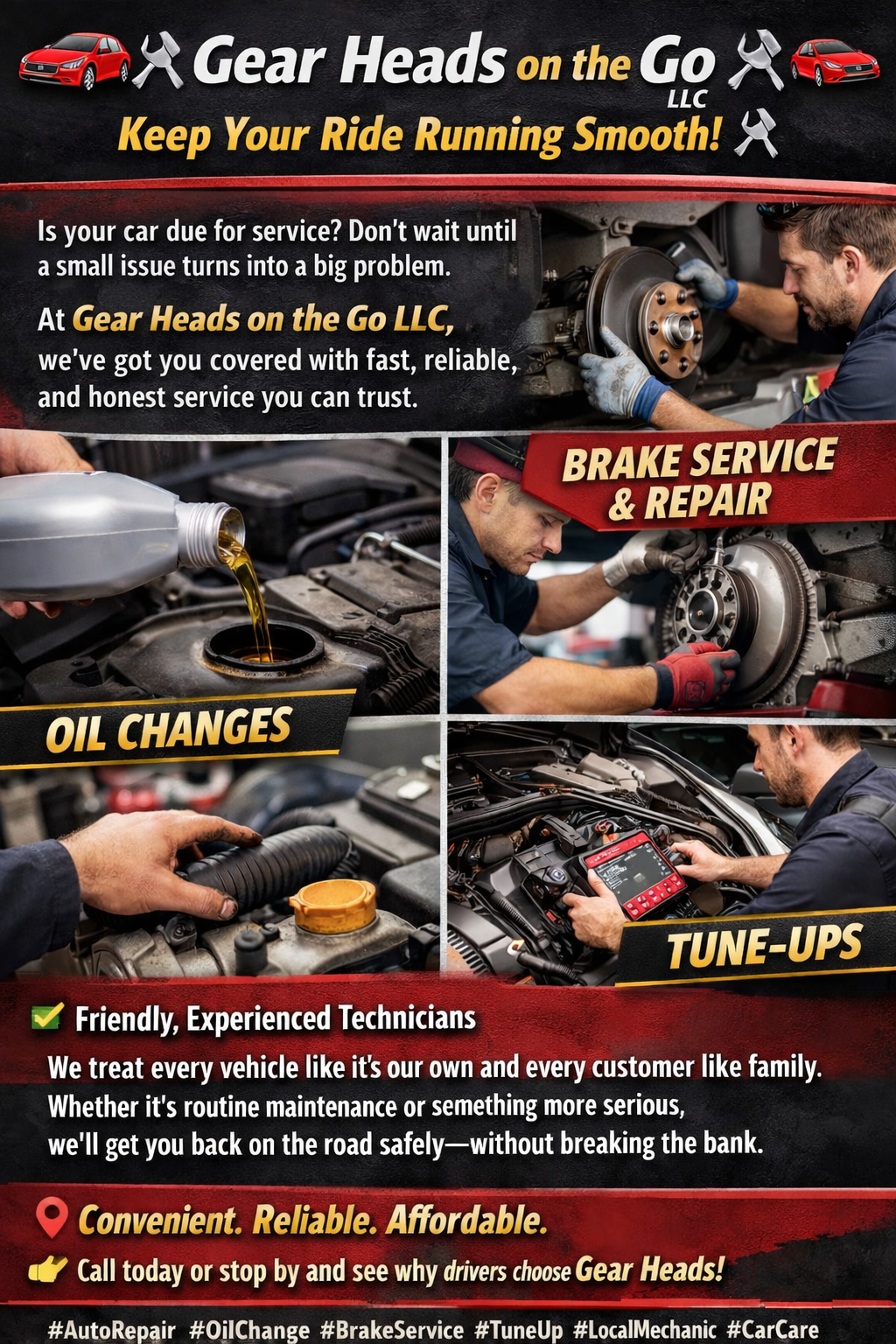 Image of some of our services